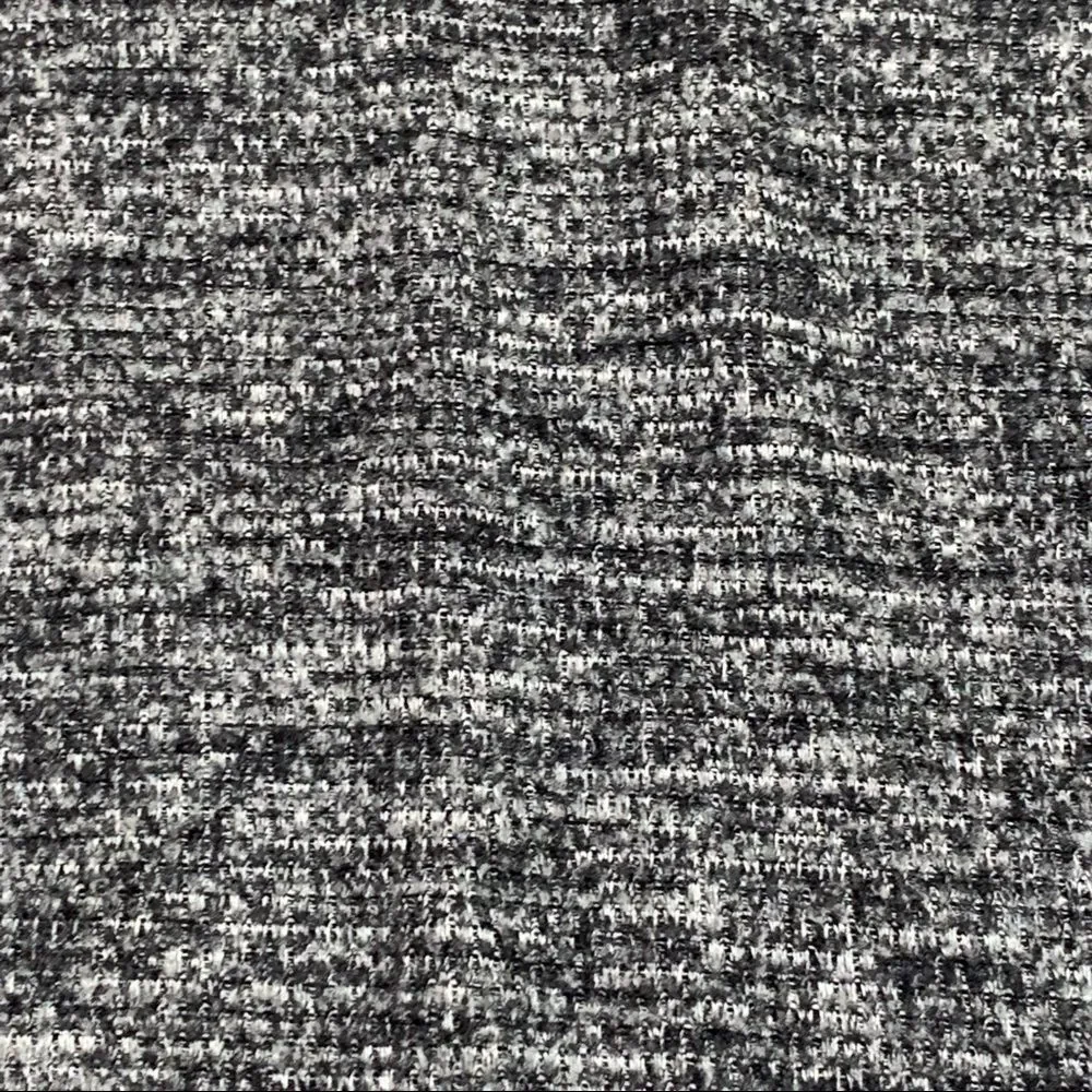 J. Crew Black Tweed Crewneck Long Sleeve Sweater‎ S